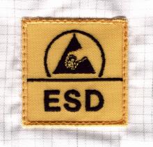 International ESD symbols are used on control devices and processes.